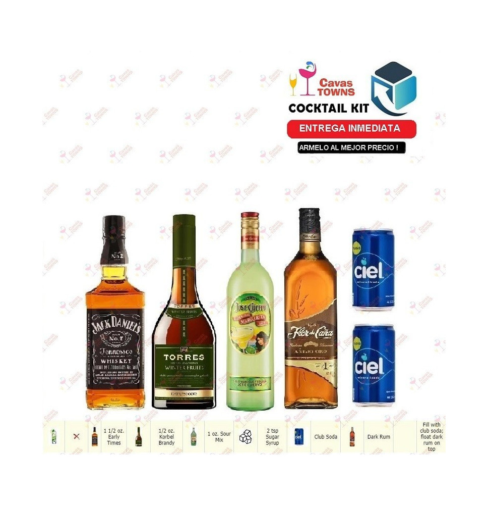 Cocktail Kit Kentucky Cooler Receta Recipe - Cavas Towns