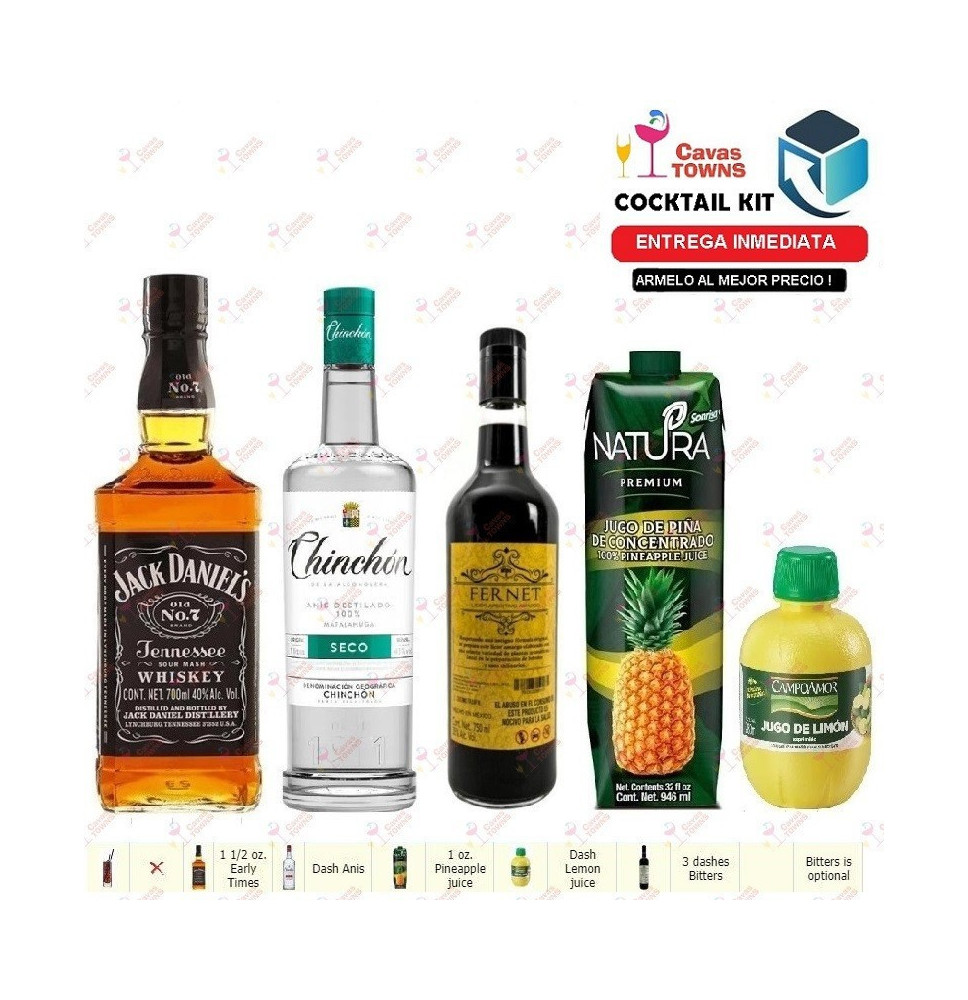 Cocktail Kit Linstead Receta Recipe - Cavas Towns