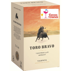 Vino Toro Bravo Tempranillo Merlot 750 Ml Caja 12 Botellas - Cavas Towns