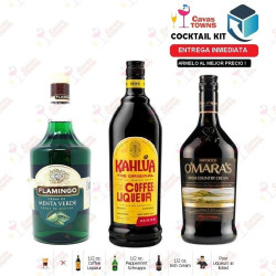 Licor De Menta Verde Flamingo 1 L - Cavas Towns