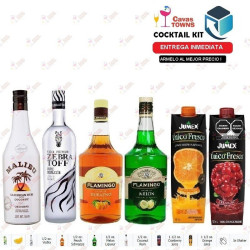 Licor Flamingo de Melon 1 L - Cavas Towns Licor Flamingo de Melon 1 L - Cavas Towns