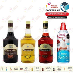 Licor De Fresa Flamingo - 1 L - Cavas Towns