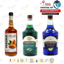 Licor De Curacao Flamingo 1000 Ml. - Cavas Towns