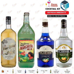 Licor De Curacao Flamingo 1000 Ml. - Cavas Towns