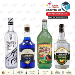 Licor De Curacao Flamingo 1000 Ml. - Cavas Towns