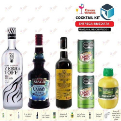 Licor De Crema Cassis Sisca De Dijon 750 ml - Cocteles Towns