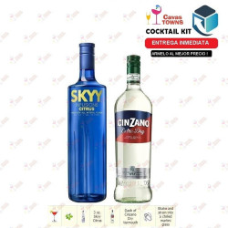 Vermouth Cinzano Extra Dry Blanco 750 ml - Cocteles Towns