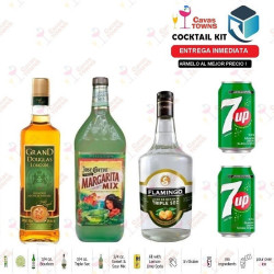 Licor Flamingo Triple Sec 1000 ml - Cocteles Towns