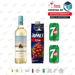 Vino Toro Bravo Verdejo-Sauvignon Blanc 750 ml - Cocteles Towns