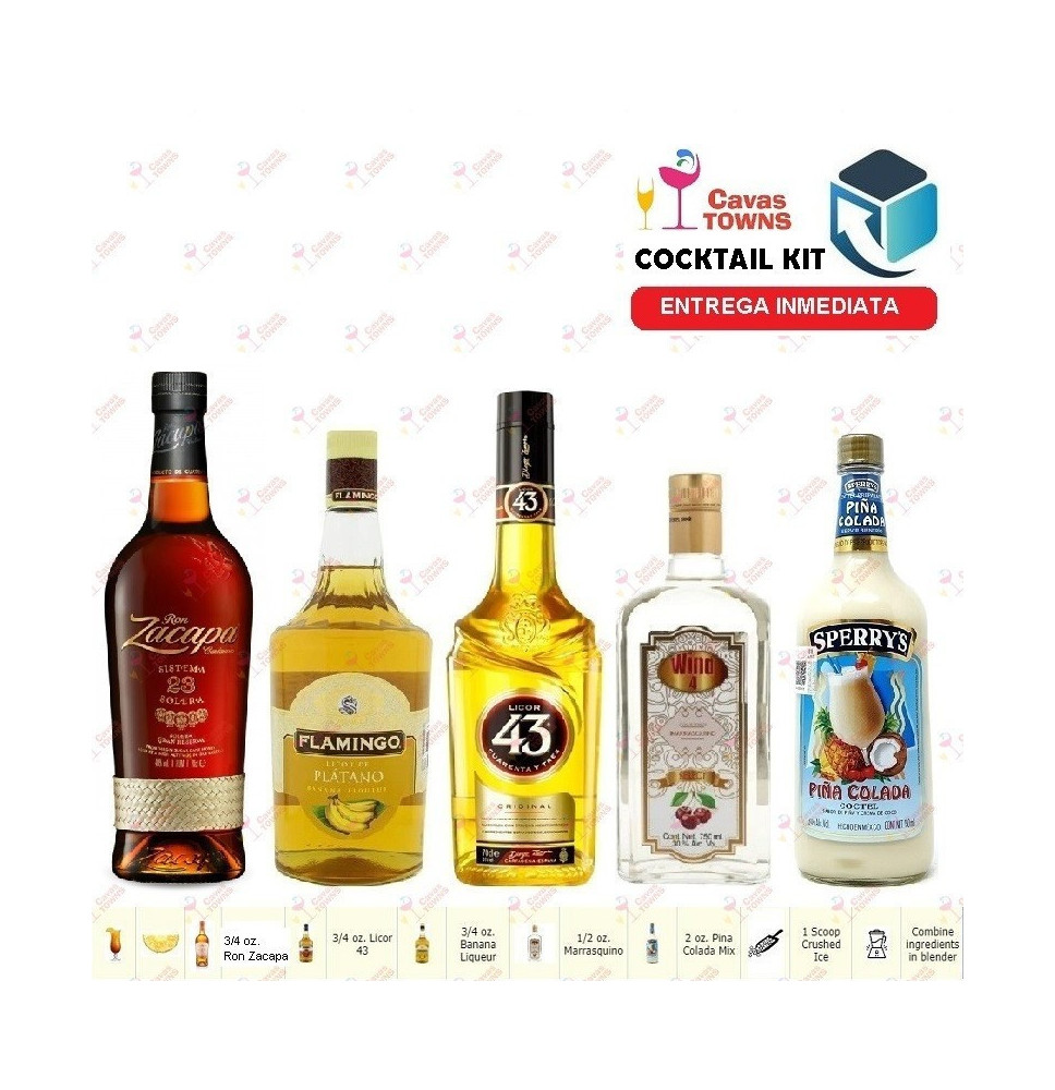Ron Zacapa Cocktail Kit Hot Mist Receta Recipe - Cocteles Towns