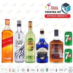 Johnnie Walker Cocktail Kit Funky Cold Medina Receta Recipe - Cocteles Towns