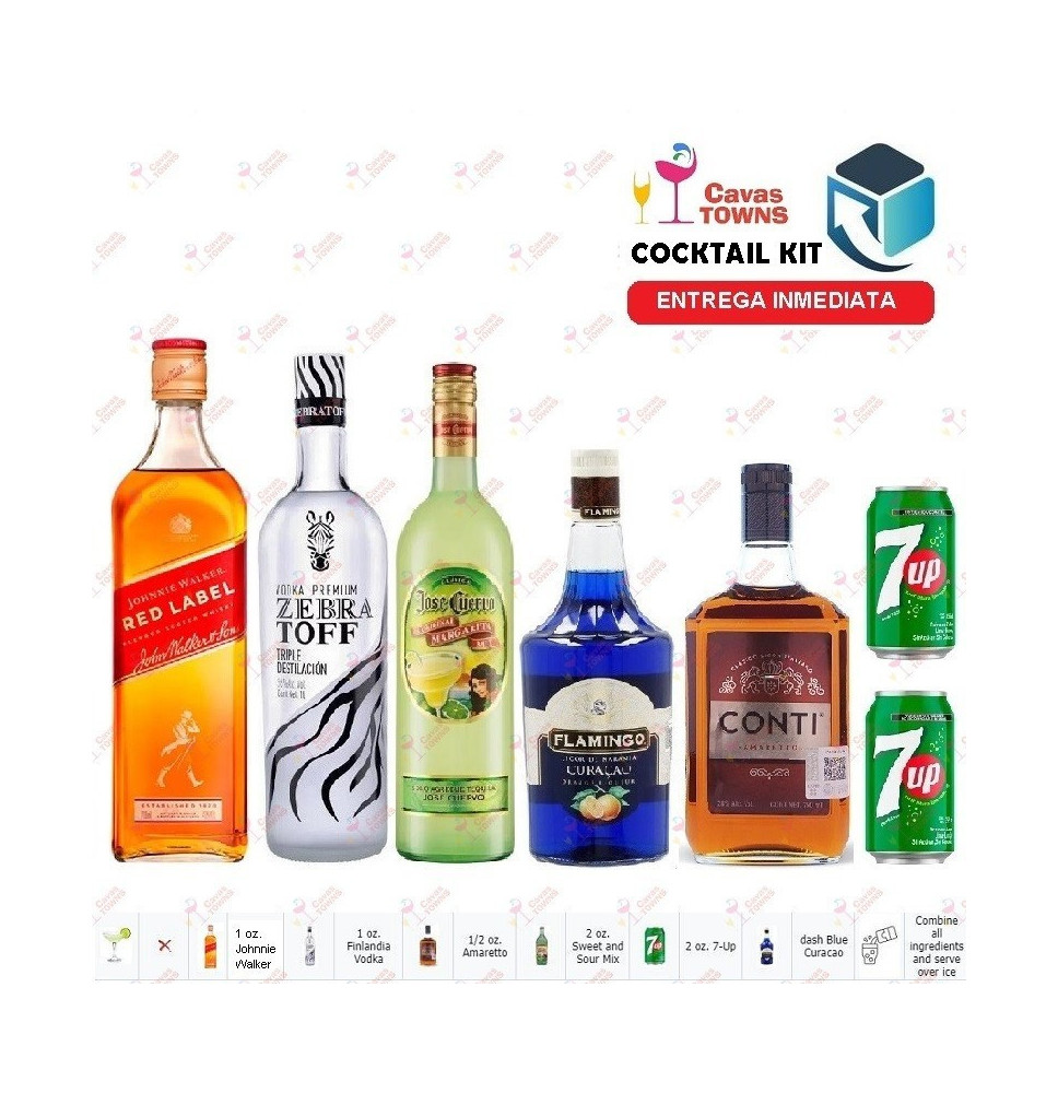 Johnnie Walker Cocktail Kit Funky Cold Medina Receta Recipe - Cocteles Towns