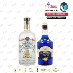 Tequila Agavia Añejo Cristalino 750 ml - Cocteles Towns