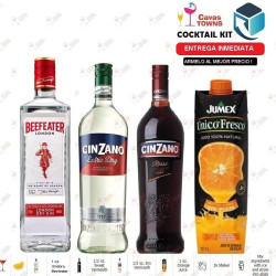 Ginebra Beefeater Cocktail Kit Bronx Receta Recipe - Cocteles Towns