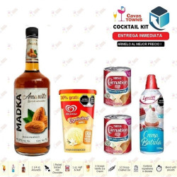 Licor Madka De Almendras Tipo Amaretto 1000 ml - Cocteles Towns Licor Madka De Almendras Tipo Amaretto 1000 ml - Cocteles Towns