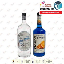 Licor Madka Curacao De Naranjas 1000 ml - Cocteles Towns
