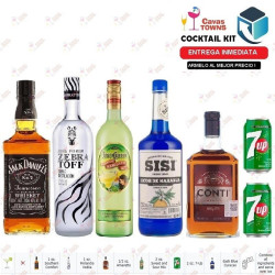 Licor Sisi de Curacao Azul 1000 ml - Cavas Towns